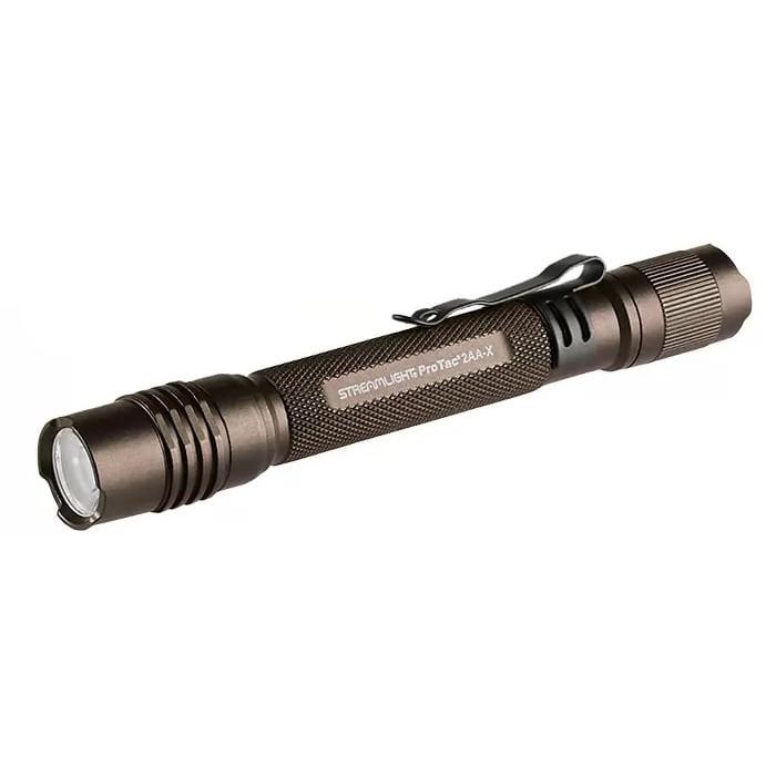 Streamlight Flashlights|Flashlights &amp; Accessories Streamlight Streamlight Protac 2AA-X USB Flashlight 550 Lumens Coyote