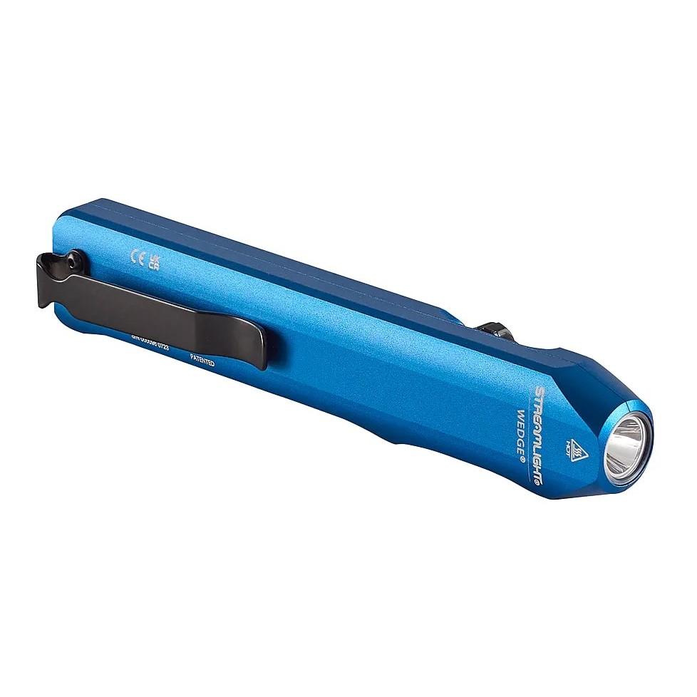 Streamlight Flashlights|Flashlights &amp; Accessories Streamlight Streamlight Wedge Slim Everyday Carry Flashlight 300 Lumens Blue