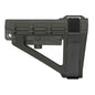 SB Tactical Chassis &amp; Stocks SB Tactical SB Tactical SBA4 5-Postion Adjustable Brace for AR-15 Stealth Grey