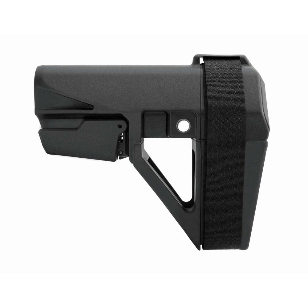 SB Tactical Chassis &amp; Stocks SB Tactical SB Tactical SBA5 Pistol Stabilizing Brace 5-Position Adjustable for AR-15 - Black