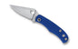 SPYDERCO BUG G-10 1.27" BLUE
