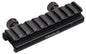 TRUGLO PICATINNY RISER MOUNT BLACK