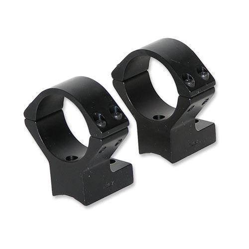 Talley Mounting Systems Scope Rings Talley Mounting Systems Talley Lightweight Alloy Scope Mounts - Black Anodized - 30mm - High Savage With Accutrigger Stevens 200 Stiller Predator TC Venture Ruger American
