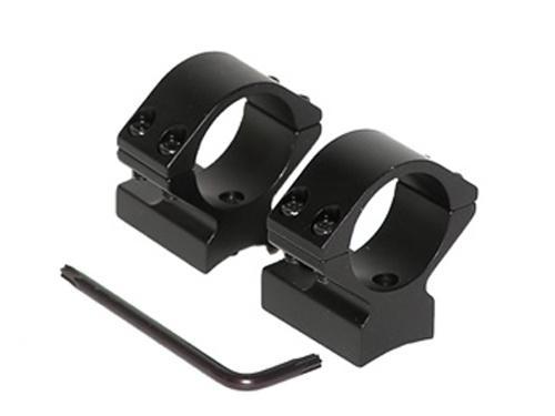 Talley Mounting Systems Scope Rings Talley Mounting Systems Talley Lightweight Alloy Scope Mount Combo - Black Anodized - 1" - Low Winchester 70 STD & Short