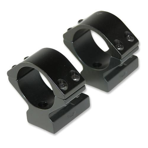 Talley Mounting Systems Scope Rings Talley Mounting Systems Talley Lightweight Alloy Scope Mounts - Black Anodized - 1" - Low Knight MK 85Tikka T3 and Tikka Master