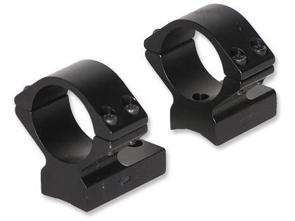 Talley Mounting Systems Scope Rings Talley Mounting Systems Talley Lightweight Alloy Scope Mounts - Black Anodized - 1" - Low Weatherby Vanguard