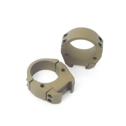 Talley Mounting Systems Scope Rings Talley Mounting Systems Talley Modern Sporting Scope Rings 30mm High Burnt Bronze