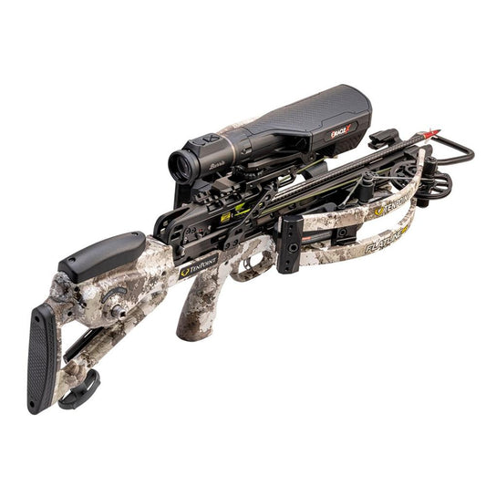 Tenpoint Crossbow Technologies Crossbows Tenpoint Crossbow Technologies Tenpoint Flatline 460 Oracle ACUslide Crossbow 460fps with Burris Oracle Scope
