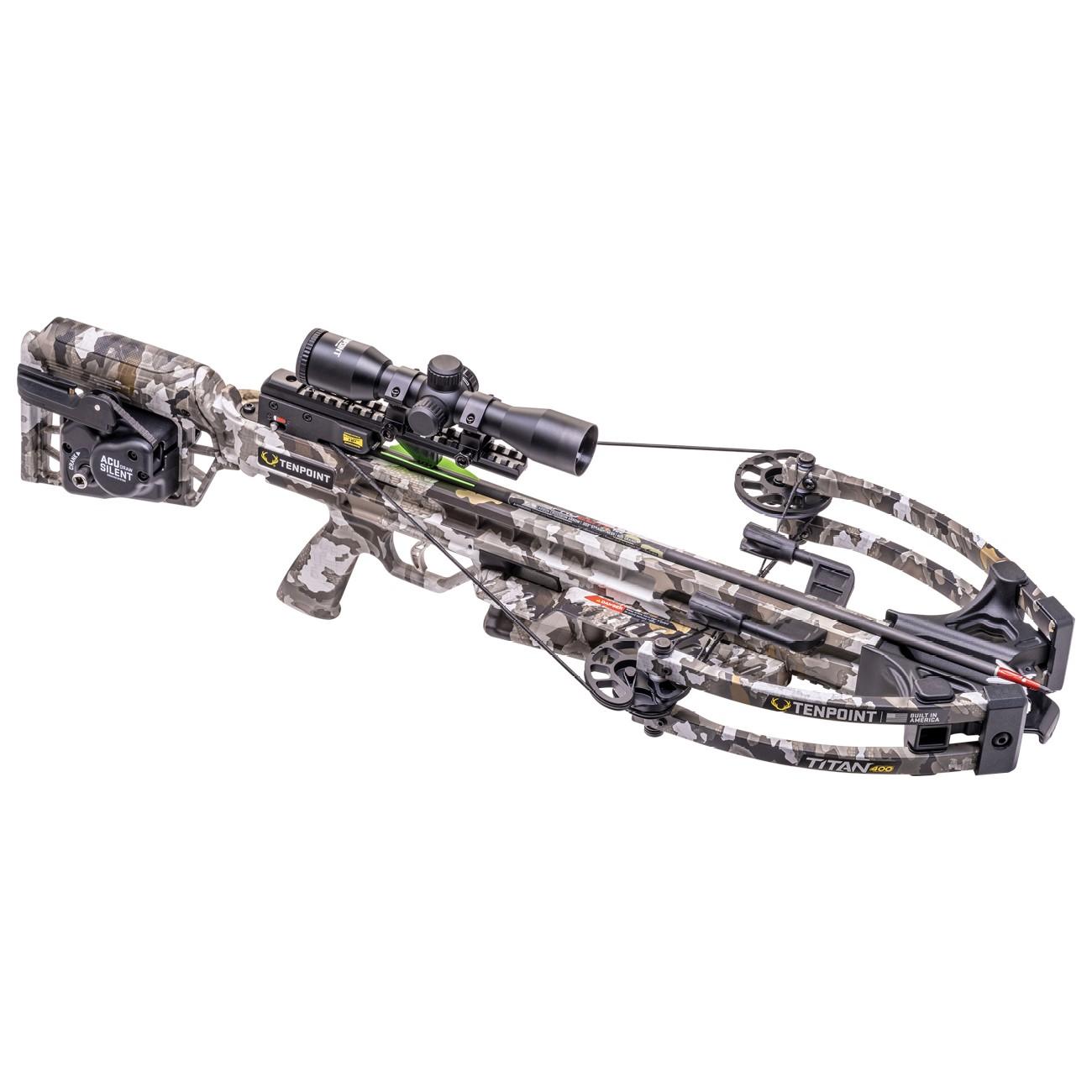 Tenpoint Crossbow Technologies Crossbows Tenpoint Crossbow Technologies TenPoint Titan 400 ACUdraw Silent Pro-View 400 Scope Vektra