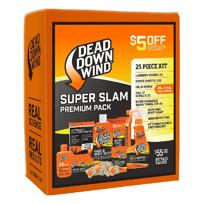 Dead Down Wind Hygiene Products Dead Down Wind Super Slam 25 Piece Box Kit