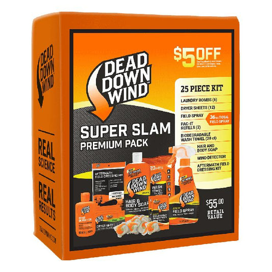 Dead Down Wind Hygiene Products Dead Down Wind Super Slam 25 Piece Box Kit