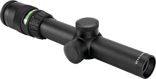 Trijicon Optics|Centerfire Scopes Trijicon AccuPoint 1-4x24 Riflescope Standard Duplex Crosshair With Green Dot