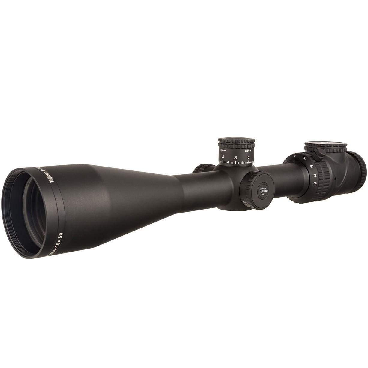 Trijicon Centerfire Scopes Trijicon AccuPoint 4-16x50 Riflescope MRAD Ranging Crosshair With Green Dot