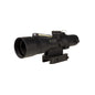 Trijicon Optics|Centerfire Scopes Trijicon Trijicon Compact ACOG 3x30 Rifle Scope Amber Chevron 7.62x51mm/175gr. Illuminated Black With Mount