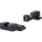 Trijicon Optics|Night Sights Trijicon Trijicon DI Night Sight Set Green with Black Front and Rear for S&W M&P/SD