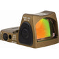 Trijicon Reflex Trijicon Trijicon RMR HRS Type 2 Red Dot Sight 3.25 MOA Red Dot Coyote Brown
