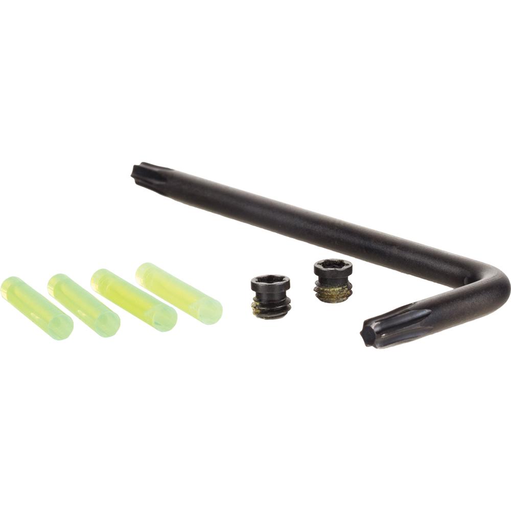 Trijicon Optics|Fiber Optic Sights Trijicon Trijicon DI Night Sight Standard Replacement Kit Green Fiber and Black Retainer