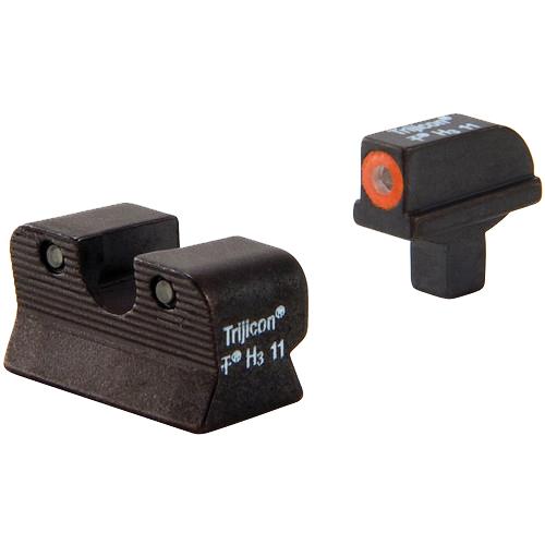 Trijicon Night Sights Trijicon Trijicon 1911 Colt Cut HD Night Sight Set - Orange Front Outline