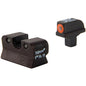 Trijicon Night Sights Trijicon Trijicon 1911 Colt Cut HD Night Sight Set - Orange Front Outline