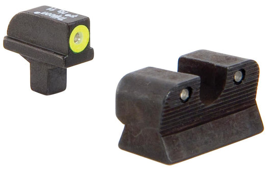 Trijicon Night Sights Trijicon Trijicon 1911 Colt Cut HD Night Sight Set - Yellow Front Outline