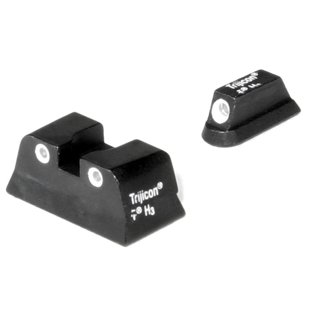 Trijicon Night Sights Trijicon Trijicon Bright & Tough Night Sight Set White with Green Front and Rear