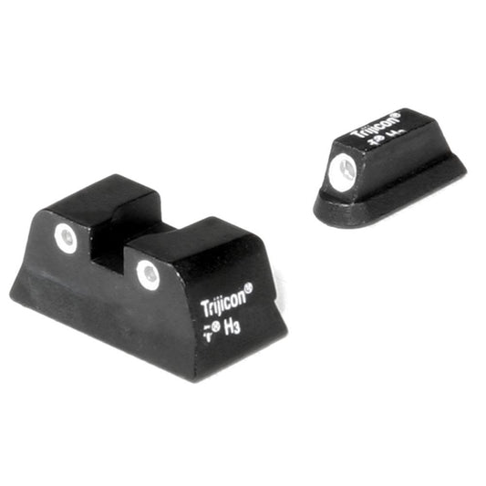 Trijicon Night Sights Trijicon Trijicon Bright & Tough Night Sight Set White with Green Front and Rear