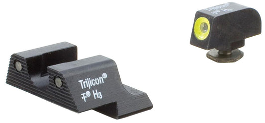 Trijicon Night Sights Trijicon Trijicon HD Night Sight Set - Yellow Front Outline for Glock Pistols 42 & 43