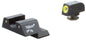 Trijicon Night Sights Trijicon Trijicon HD Night Sight Set - Yellow Front Outline for Glock Pistols 42 & 43
