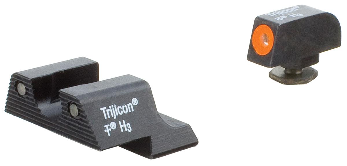 Trijicon Night Sights Trijicon Trijicon HD Night Sight Set - Orange Front Outline for Glock Pistols 42 & 43
