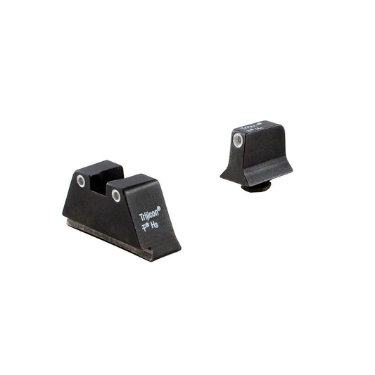 Trijicon Suppressor Height Sights Trijicon Trijicon Bright & Tough Suppressor Sight Set for Glock Large Frames Green with White Front and Rear