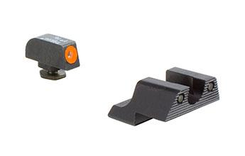 Trijicon Night Sights Trijicon Trijicon HD XR Night Sight Set - Orange Front Outline for Glock Models 17 17L 19 22 23 24 25 26 27 28 31 32 33 34 35 37 38 39