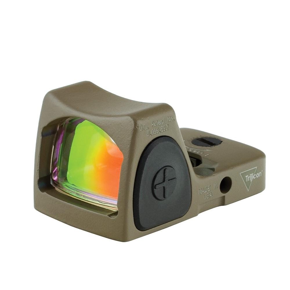 Trijicon Reflex Trijicon Trijicon RMR Type 2 Red Dot Sight 3.25 MOA Red Dot Illuminated FDE