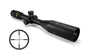 Trijicon Centerfire Scopes Trijicon Trijicon AccuPoint Rifle Scope - 5-20x50mm Standard Duplex Crosshair With Green Dot Reticle 19.1-5.1' FOV 4.1-3.8" ER Matte