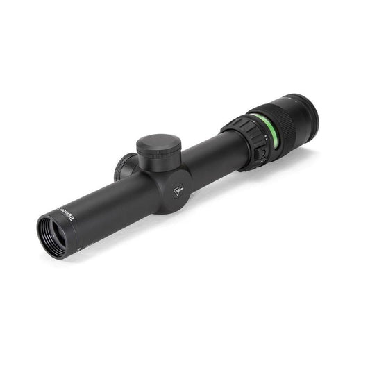 Trijicon Optics|Centerfire Scopes Trijicon Trijicon Accupoint 1-4x24 Rifle Scope German #4 Crosshair Illuminated Black