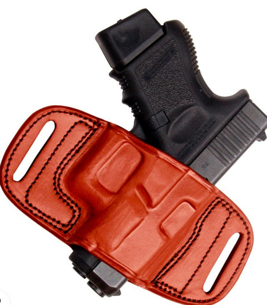 Tagua Gun Leather Gun Holsters Tagua Gun Leather ANNIVERSARY ED QUICK DRAW BELT FOR M&P SHIELD/SNGLE STACK COMP BRWN/Right Hand