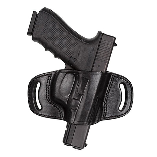 Tagua Gun Leather Gun Holsters Tagua Gun Leather ANNIVERSARY ED QUICK DRAW BELT FOR MOST 9MM/40MM/45 DBL STCK BL/Right Hand