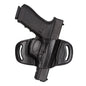 Tagua Gun Leather Gun Holsters Tagua Gun Leather ANNIVERSARY ED QUICK DRAW BELT FOR MOST 9MM/40MM/45 DBL STCK BL/Right Hand