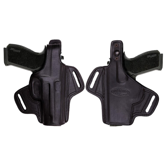 Tagua Gun Leather Gun Holsters Tagua Gun Leather Tagua Gunleather Thumb Break Belt Holster for Glock 17/22/31/37 Black Right Hand