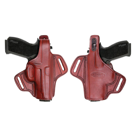 Tagua Gun Leather Gun Holsters Tagua Gun Leather Tagua Gunleather Thumb Break Belt Holster for Glock 19/23/32/38 Brown Right Hand
