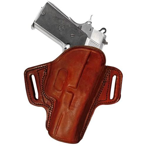 Tagua Gun Leather Gun Holsters Tagua Gun Leather S&W N FRAME 4 OPN TOP BRWN Right Hand
