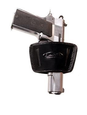 Tagua Gun Leather Gun Holsters Tagua Gun Leather TAGUA INSIDE WAISTBAND BLACK LARGE LEATHER HOLSTER