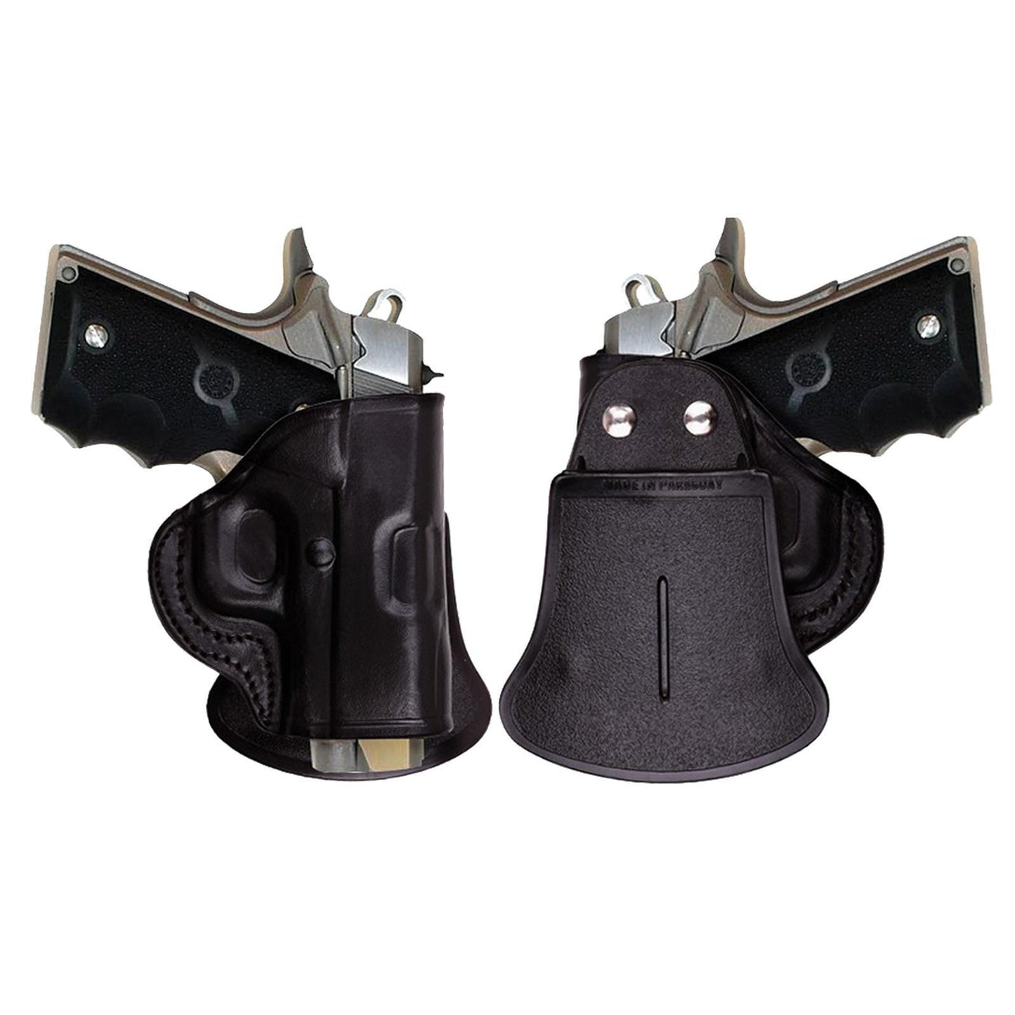 Tagua Gun Leather Gun Holsters Tagua Gun Leather Tagua Quick Draw Paddle Holster for Glock 19/23/32 Black Right Hand