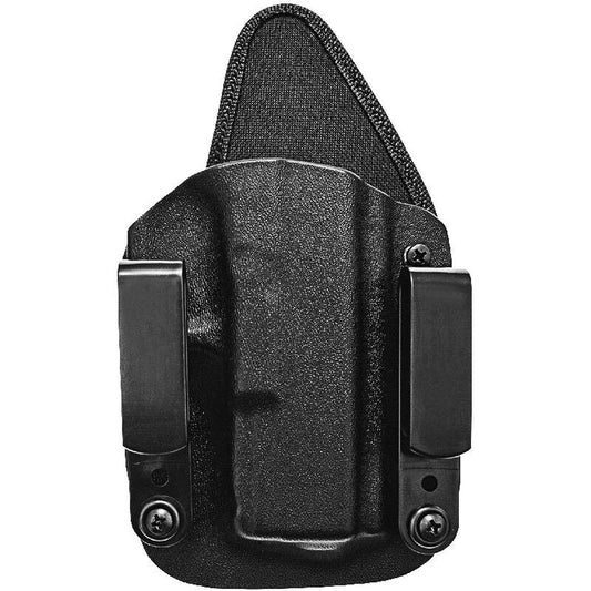 Tagua Gun Leather Gun Holsters Tagua Gun Leather Tagua The Recruiter Hybrid IWB Kydex Holster for S&W Shield 9mm/40mm Black Ambidextrous