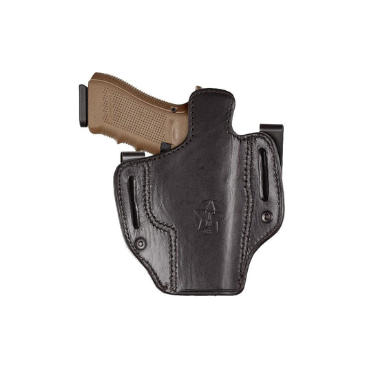 Tagua Gun Leather Shooting|Gun Holsters Tagua Gun Leather TX 1836 by Tagua FOR Glock 19-23-32. Black / Right Hand