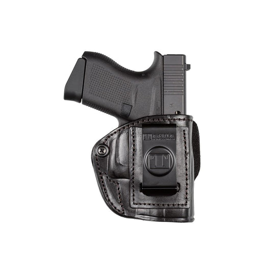 Tagua Gun Leather Gun Holsters Tagua Gun Leather TX 1836 by Tagua FOR Most 9mm / 40 mm / 45 Double Stack-Black-R/H