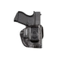 Tagua Gun Leather Gun Holsters Tagua Gun Leather TX 1836 by Tagua FOR Glock 26/XD & Most Double Stack Compact Pistols-BK-Right Hand