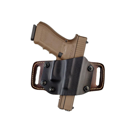 Tagua Gun Leather Shooting|Gun Holsters Tagua Gun Leather TX 1836 Mini Partner-Kydex/Leather for Most Glocks 9mm/40 mm Blk Right Hand