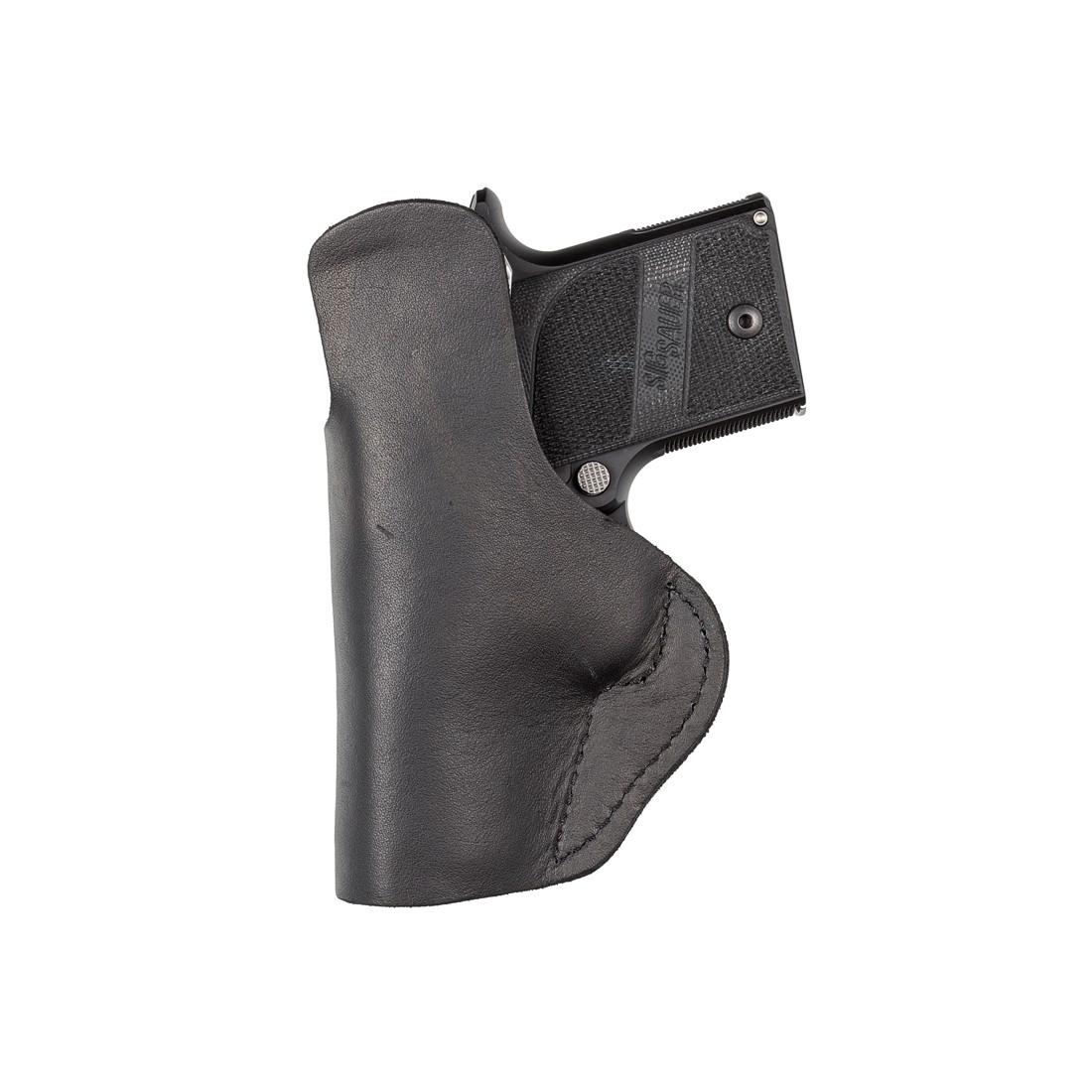 Tagua Gun Leather Gun Holsters Tagua Gun Leather TX 1836 by Tagua FOR Glock 26/XD & Most Double Stack Compact Pistols-BK-Right Hand