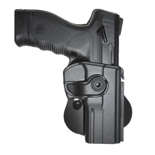 Tagua Gun Leather Gun Holsters Tagua Gun Leather Tagua Gunleather Push Button Lock Style Holster for S&W Shield Black Right Hand