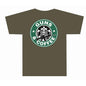 Tuff Products Short Sleeve Shirts Tuff Products Tuff Products Guns and Coffee Short Sleeve Shirt OD Green L